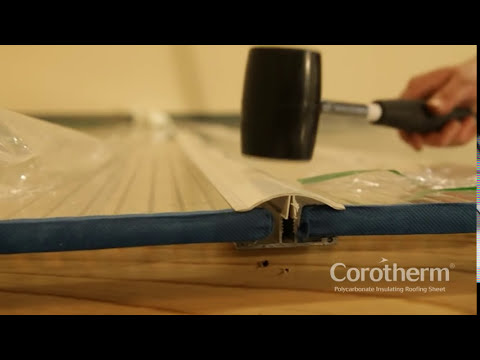 How to Install Corotherm Polycarbonate Roofing Sheets