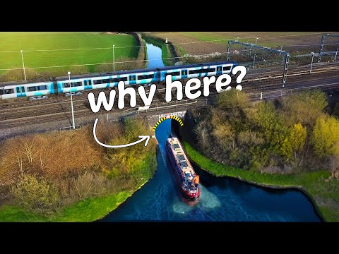 This part of canal has a secret past | UK by narrowboat - 204