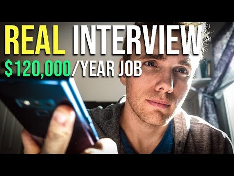 REAL Interview with recruiter for $120,000/Year Developer Job