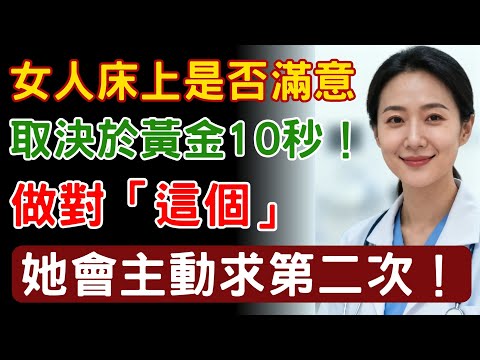 床上「黃金10秒」決定女人是否滿意！男仕必學的節奏技巧，讓她主動求第二次