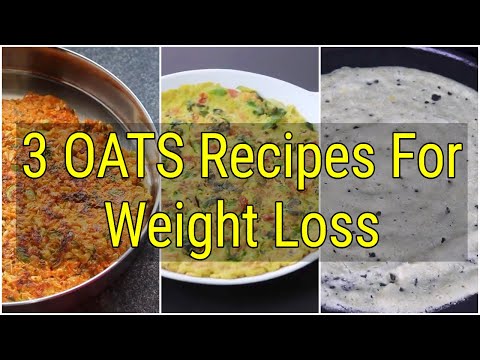 3 Healthy INSTANT Oats Recipes For Weight Loss - Oats Recipes For Breakfast/Dinner - Skinny Recipes