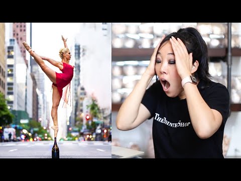 pointe shoe fitter reacts to JORDAN MATTER
