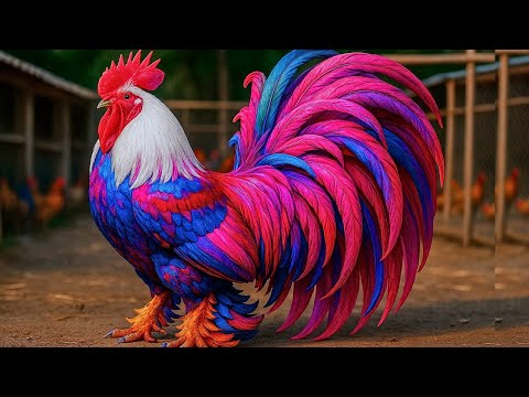 God created 10 of the rarest and most beautiful breeds of chickens