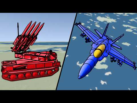 USA Airstrike on Venezuela Simulated