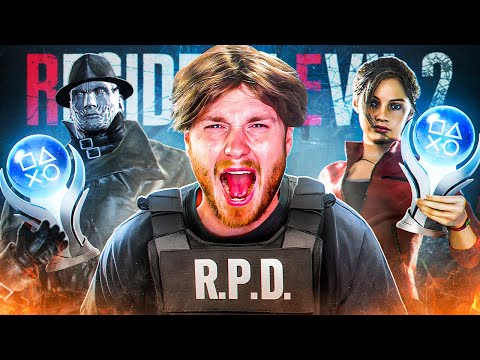 I Platinum'd Resident Evil 2 as a complete noob