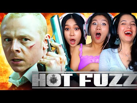 Foreign Girls React | Hot Fuzz | First Time Watch