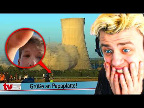 PAPAPLATTE schleust ZUSCHAUER in die chaotischste LIVE ATOMKRAFTWERK SPRENGUNG DEUTSCHLANDS ein!