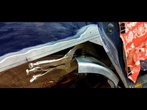 RESTORATION of the inner and outer rear fender arch