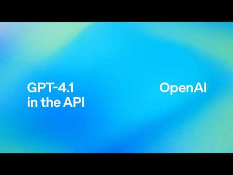 GPT 4.1 in the API
