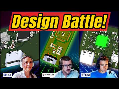 3 engineers race to design a PCB in 2 hours | Design Battle