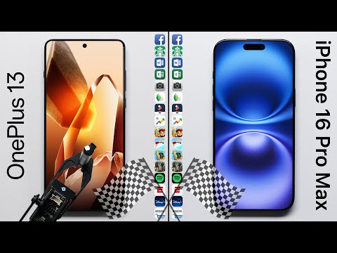 OnePlus 13 vs. iPhone 16 Pro Max Speed Test