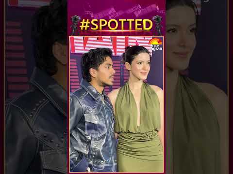 Shanaya Sharma Bedazzles The Red Carpet With Her Sleek Look