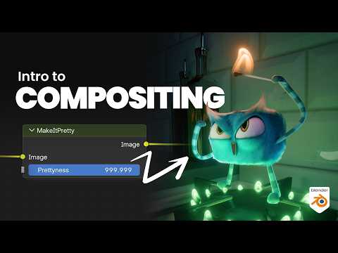 Start COMPOSITING in Blender 5.0 in 16 minutes | Blender Compositor Tutorial #b3d