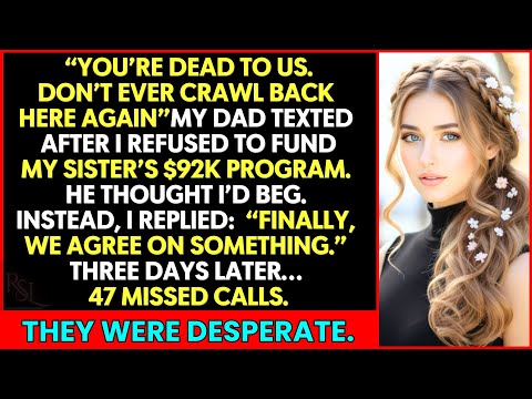 "You’re Dead To Us. Don’t Ever Crawl Back Here Again", Dad Texted Days After I Refused To Cover.So I