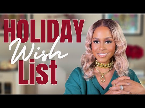 10 Things on My Christmas Wish List | Beauty, Home, Fashion + Faith