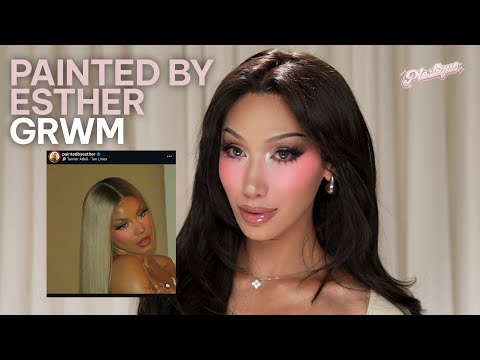 Plastique Tries “Painted by Esther” Undereye Blush Makeup | Tips for Beginner Drag Queens