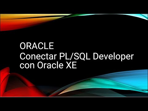 Curso Oracle 2# Instalar PL/SQL Developer y configurar archivo TNSNAME