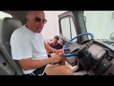 Подготовка с пояснениями Pre-Trip inspection, position 'LAB TEST', Florida