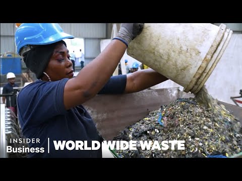How Bricks Are Made From Plastic Trash | World Wide Waste | Business Insider