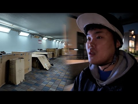 Homeless Man works as an Amazon delivery driver just to survive