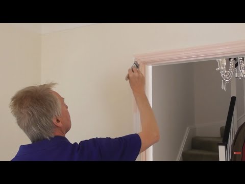 How to Paint a Door Frame