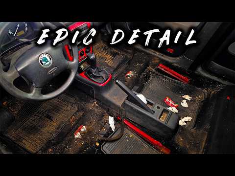Dirtiest Car Interior Reborn: Most Impressive Deep Cleaning Ever