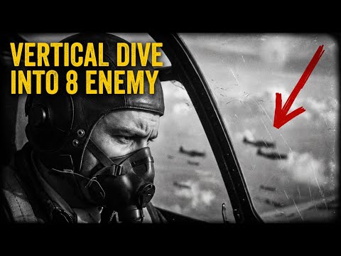 They Mocked His P-51 “Knight’s Charge” Dive — Until He Broke Through 8 FW-190s Alone