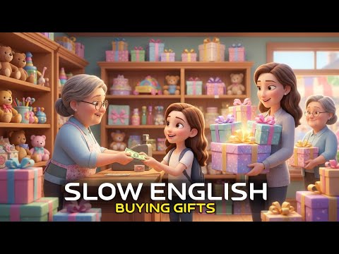 Understand English Fast! Buying Gifts | Listening Practice A1–A2