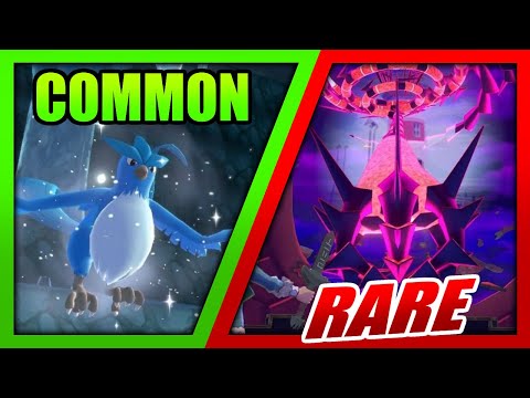 How Rare is Every Legendary Pokemon?