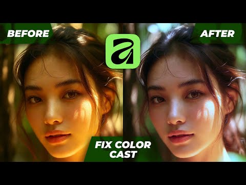 I Fixed Color Cast in Affinity 3 with this ONE Simple White Balance Trick
