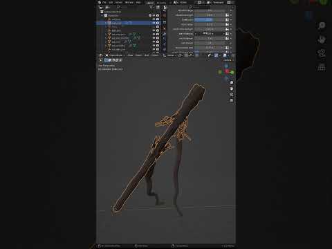Procedural Stretch and Snap using Blender Geometry Nodes