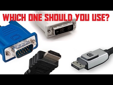 VGA vs DVI vs HDMI vs DisplayPort (AKIO TV)