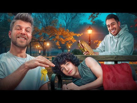 از خونه بیرون شدیم 😭