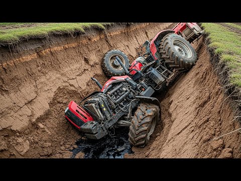 Unbelievable Tractor Fails Caught On Camera 2025 | Part 79