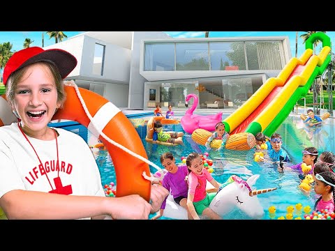 ¡EL ÚLTIMO EN SALIR DE LA PISCINA GANA $10,000!