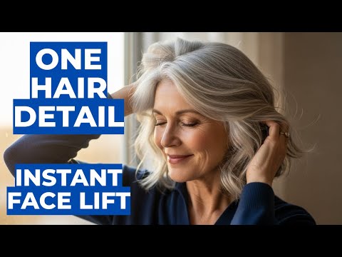 I Changed ONE Hair Detail — INSTANT Face Lift at 55