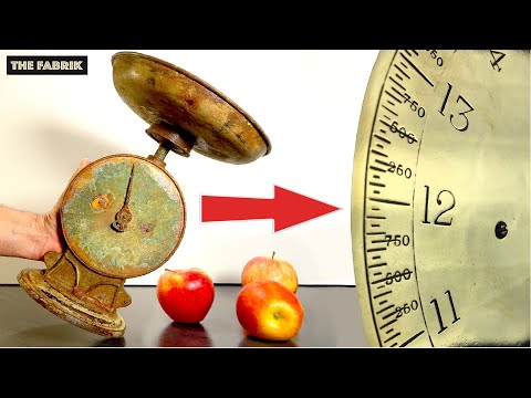 1920's Cast Iron Kitchen Scale - Restoration