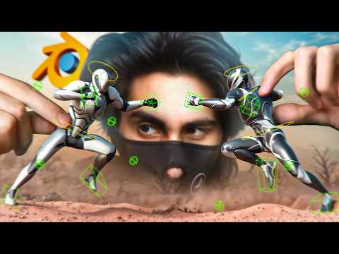 😱I Spent 30 Days Creating My Fighting Game Animation! (Blender)