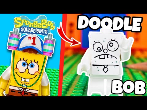 Unboxing SPONGEBOB CUSTOM Minifigures...