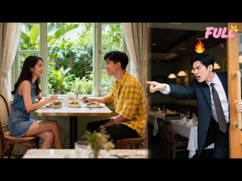 Le PDG froid veut divorcer,mais voyant sa femme déjeuner avec un autre,il devient jaloux et furieux!