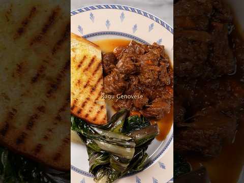 Forgotten italian classic: ragu genovese