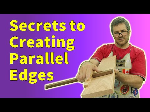 Hand Planing Wood – Make a Parallel Edge