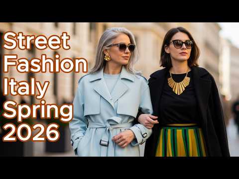 What Italians Wear in April 2026 - Milan Spring Shopping & Street Style