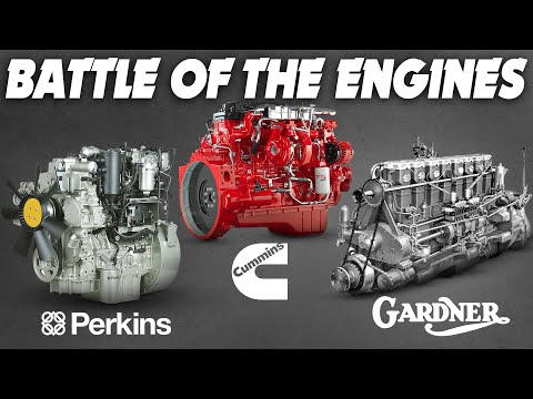 Diesel Engine SHOWDOWN - Perkins vs Cummins vs Gardner