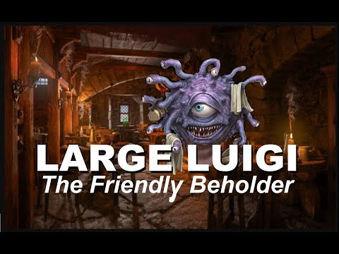 Large Luigi Dungeons and Dragons Lore for Spelljammer