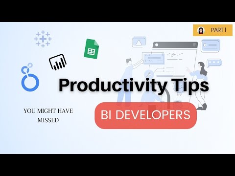 5 Productivity Tips to Work Efficiently in Looker Studio and any other BI Tools! 🚀 (PART 1)