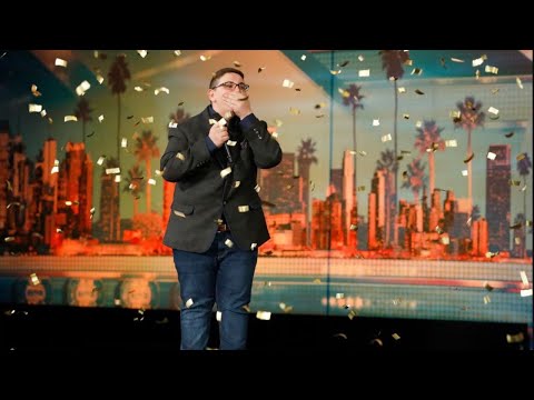 Christian Guardino 16-Year-Old Sings His Heart Out And Receiving Golden Buzzer From Howie Mandel