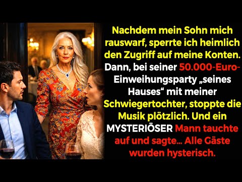 Mein Sohn warf mich für seine Frau raus – ich kappte sein Geld. Ein Mysteriöser Mann sagte…