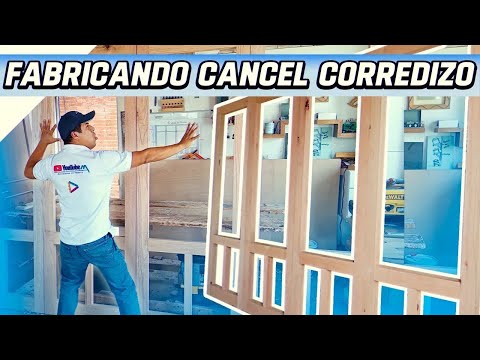 Cancel Corredizo de Madera Parte 4 #elmueblemoderno @DucasseInd