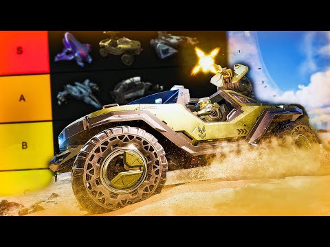 Ranking LITERALLY EVERY Halo Vehicle